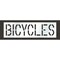 Rae Pavement Stencil, Bicycles, STL-108-71818 STL-108-71818 - alternate 1
