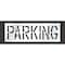 Rae Pavement Stencil, Parking, STL-108-71822 STL-108-71822 - alternate 1