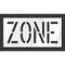 Rae Pavement Stencil, Zone, STL-108-71824 STL-108-71824 - alternate 1