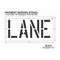 Rae Pavement Stencil, Lane, STL-108-71802 STL-108-71802 - alternate 3