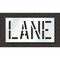 Rae Pavement Stencil, Lane, STL-108-71802 STL-108-71802 - alternate 1