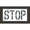 Rae Pavement Stencil, Stop, STL-108-71803 STL-108-71803 - alternate 1