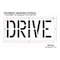 Rae Pavement Stencil, Drive, STL-108-71807 STL-108-71807 - alternate 2