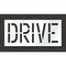 Rae Pavement Stencil, Drive, STL-108-71807 STL-108-71807 - alternate 1