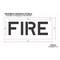 Rae Pavement Stencil, Fire, STL-108-71001 STL-108-71001 - alternate 2