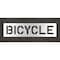 Rae Pavement Stencil, Bicycles, STL-108-71018 STL-108-71018 - alternate 1