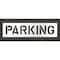 Rae Pavement Stencil, Parking, STL-108-71022 STL-108-71022 - alternate 1