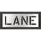Rae Pavement Stencil, Lane, STL-108-71202 STL-108-71202 - alternate 1