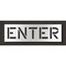Rae Pavement Stencil, Enter, STL-108-71204 STL-108-71204 - alternate 1