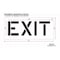 Rae Pavement Stencil, Exit, STL-108-71205 STL-108-71205 - alternate 3