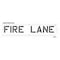 Rae Pavement Stencil, Fire Lane, STL-108-71231 STL-108-71231 - alternate 2