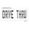 Rae Pavement Stencil, Drive Thru, STL-108-73636 STL-108-73636 - alternate 3