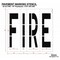 Rae Pavement Stencil, Fire, STL-108-74801 STL-108-74801 - alternate 2