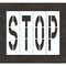 Rae Pavement Stencil, Stop, STL-108-74803 STL-108-74803 - alternate 1