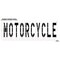 Rae Pavement Stencil, Motorcycle, STL-108-74816 STL-108-74816 - alternate 3
