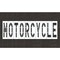 Rae Pavement Stencil, Motorcycle, STL-108-74816 STL-108-74816 - alternate 1