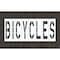 Rae Pavement Stencil, Bicycles, STL-108-74818 STL-108-74818 - alternate 1