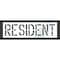 Rae Pavement Stencil, Resident, STL-108-71830 STL-108-71830 - alternate 1
