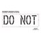 Rae Pavement Stencil, Do Not, STL-108-71835 STL-108-71835 - alternate 2