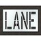 Rae Pavement Stencil, Lane, STL-108-72402 STL-108-72402 - alternate 1