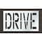 Rae Pavement Stencil, Drive, STL-108-72407 STL-108-72407 - alternate 1