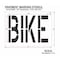 Rae Pavement Stencil, Bike, STL-108-72417 STL-108-72417 - alternate 3