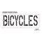 Rae Pavement Stencil, Bicycles, STL-108-72418 STL-108-72418 - alternate 3