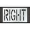 Rae Pavement Stencil, Right, STL-108-72421 STL-108-72421 - alternate 1
