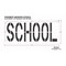 Rae Pavement Stencil, School, STL-108-72423 STL-108-72423 - alternate 3
