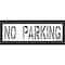 Rae Pavement Stencil, No Parking, STL-108-72432 STL-108-72432 - alternate 1