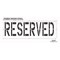 Rae Pavement Stencil, Reserved, STL-108-72433 STL-108-72433 - alternate 3