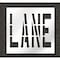 Rae Pavement Stencil, Lane, STL-108-73602 STL-108-73602 - alternate 1