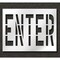Rae Pavement Stencil, Enter, STL-108-73604 STL-108-73604 - alternate 1