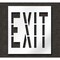 Rae Pavement Stencil, Exit, STL-108-73605 STL-108-73605 - alternate 1