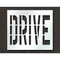Rae Pavement Stencil, Drive, STL-108-73607 STL-108-73607 - alternate 1