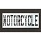 Rae Pavement Stencil, Motorcycle, STL-108-73616 STL-108-73616 - alternate 1