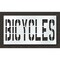 Rae Pavement Stencil, Bicycles, STL-108-73618 STL-108-73618 - alternate 1