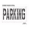 Rae Pavement Stencil, Parking, STL-108-73622 STL-108-73622 - alternate 2