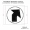 Rae Pavement Stencil, Angled Arrow, STL-108-14807 STL-108-14807 - alternate 2