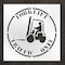 Rae Pavement Stencil, Forklift Traffic Only, STL-108-14812 STL-108-14812 - alternate 1