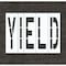 Rae Pavement Stencil, Yield, STL-108-79626 STL-108-79626 - alternate 1