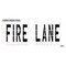 Rae Pavement Stencil, Fire Lane, STL-108-74831 STL-108-74831 - alternate 2