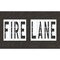 Rae Pavement Stencil, Fire Lane, STL-108-74831 STL-108-74831 - alternate 1