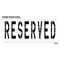 Rae Pavement Stencil, Reserved, STL-108-74833 STL-108-74833 - alternate 2