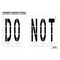 Rae Pavement Stencil, Do Not, STL-108-74835 STL-108-74835 - alternate 3
