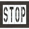 Rae Pavement Stencil, Stop, STL-108-79603 STL-108-79603 - alternate 1