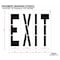 Rae Pavement Stencil, Exit, STL-108-79605 STL-108-79605 - alternate 2