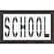 Rae Pavement Stencil, School, STL-108-79623 STL-108-79623 - alternate 1