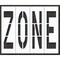 Rae Pavement Stencil, Zone, STL-108-79624 STL-108-79624 - alternate 1