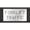 Rae Pavement Stencil, Forklift Traffic, STL-108-10602 STL-108-10602 - alternate 1